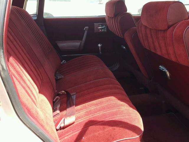 1G3AJ19E3ED511434 - 1984 OLDSMOBILE CUTLASS CI TAN photo 6