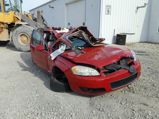 2G1WD58C179196808 - 2007 CHEVROLET IMPALA SUP RED photo 1