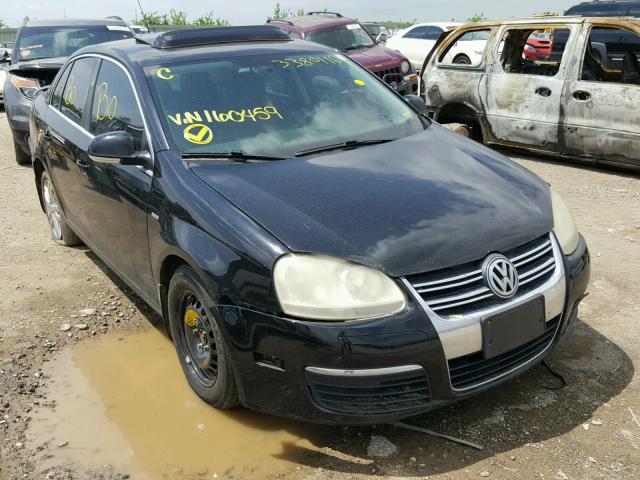 3VWEF71K07M160459 - 2007 VOLKSWAGEN JETTA WOLF BLACK photo 1