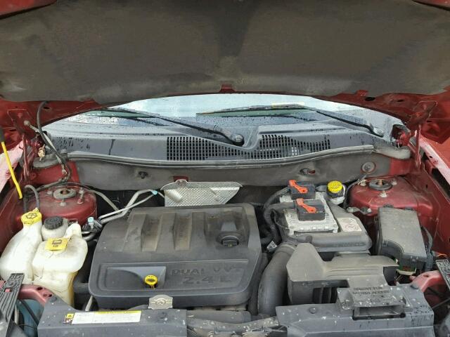 1C4NJDBBXCD556094 - 2012 JEEP COMPASS SP MAROON photo 7