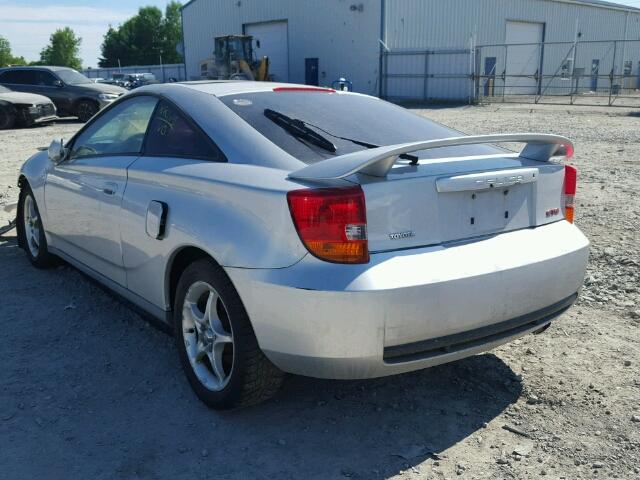 JTDDY32T610043701 - 2001 TOYOTA CELICA GT- SILVER photo 3