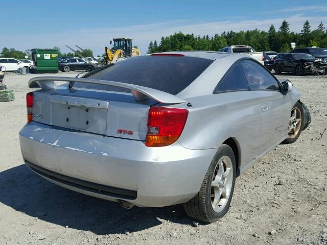 JTDDY32T610043701 - 2001 TOYOTA CELICA GT- SILVER photo 4