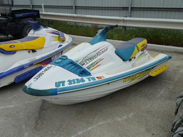 YAMA3963J697 - 1997 YAMAHA WAVERAIER WHITE photo 2