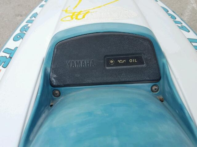 YAMA3963J697 - 1997 YAMAHA WAVERAIER WHITE photo 8