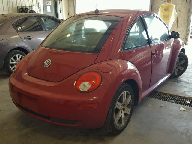 3VWRG31C36M415443 - 2006 VOLKSWAGEN NEW BEETLE RED photo 4