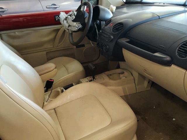 3VWRG31C36M415443 - 2006 VOLKSWAGEN NEW BEETLE წითელი ფოტო 5