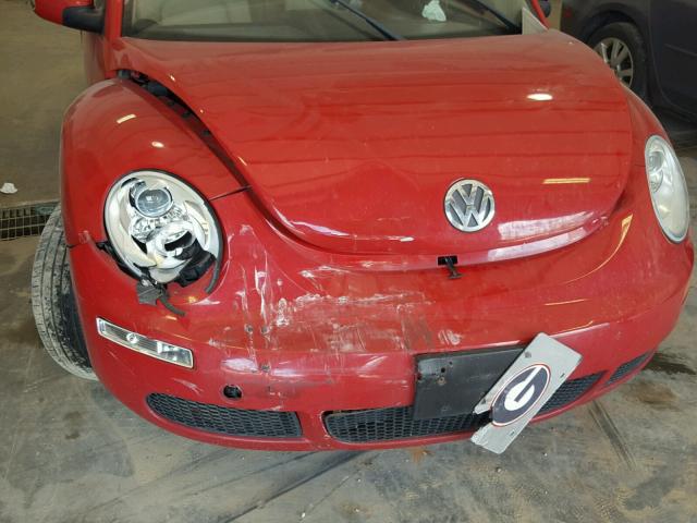 3VWRG31C36M415443 - 2006 VOLKSWAGEN NEW BEETLE წითელი ფოტო 9