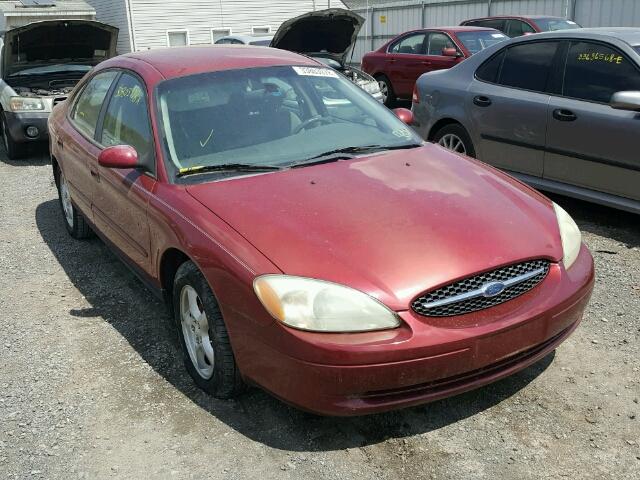 1FAFP55U53A213478 - 2003 FORD TAURUS SES BURGUNDY photo 1