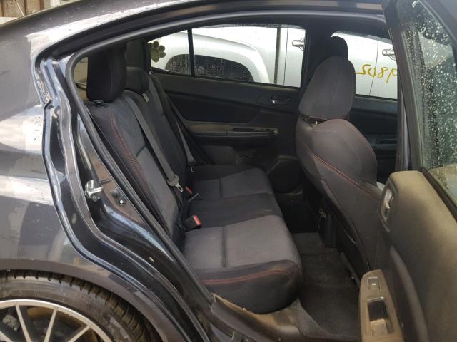 JF1VA1A60F9831147 - 2015 SUBARU WRX GRAY photo 6