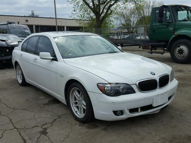 WBAHL83548DT11576 - 2008 BMW 750I WHITE photo 1