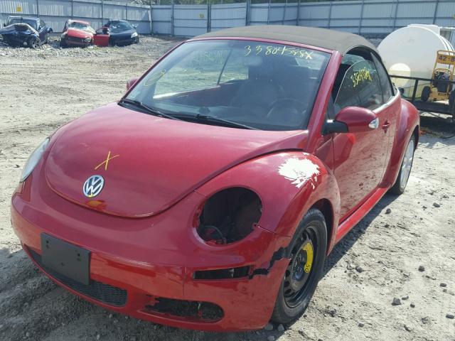 3VWRF31Y78M409873 - 2008 VOLKSWAGEN NEW BEETLE 红色 照片 2