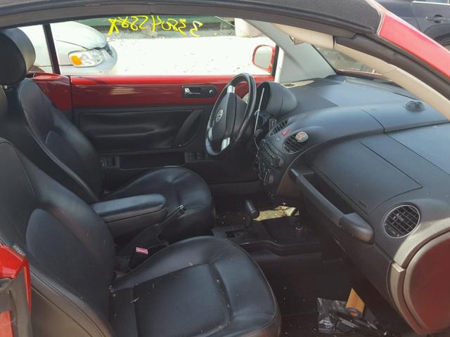 3VWRF31Y78M409873 - 2008 VOLKSWAGEN NEW BEETLE 红色 照片 5