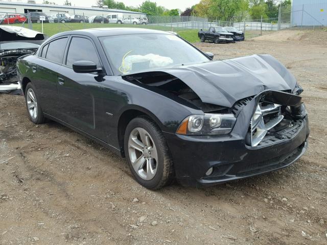 2C3CDXCT4DH730340 - 2013 DODGE CHARGER R/ BLACK photo 1