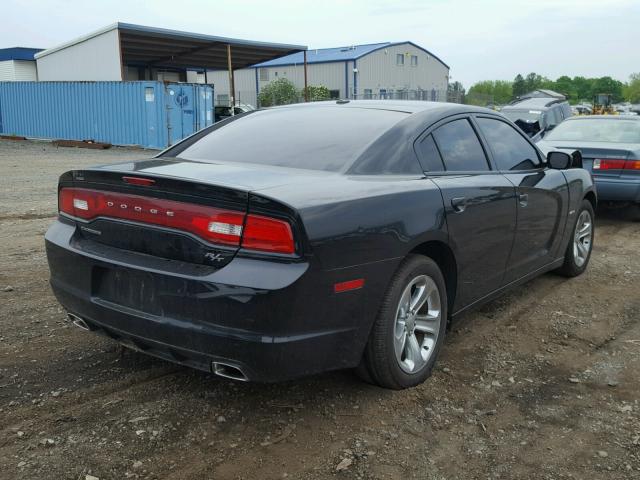 2C3CDXCT4DH730340 - 2013 DODGE CHARGER R/ BLACK photo 4