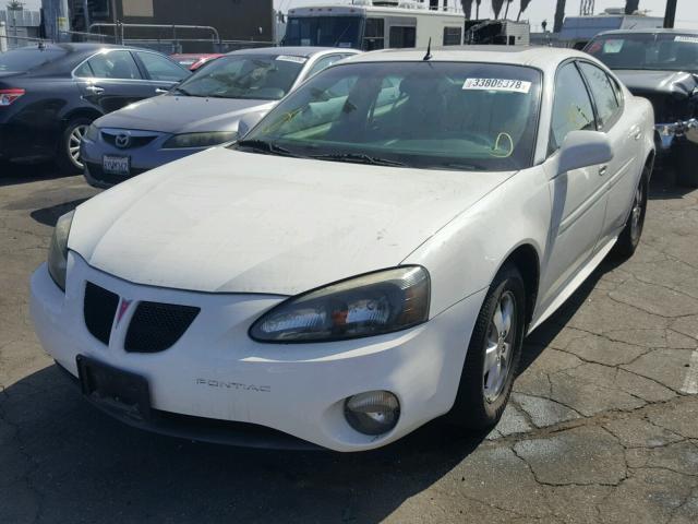 2G2WS522751345123 - 2005 PONTIAC GRAND PRIX WHITE photo 2