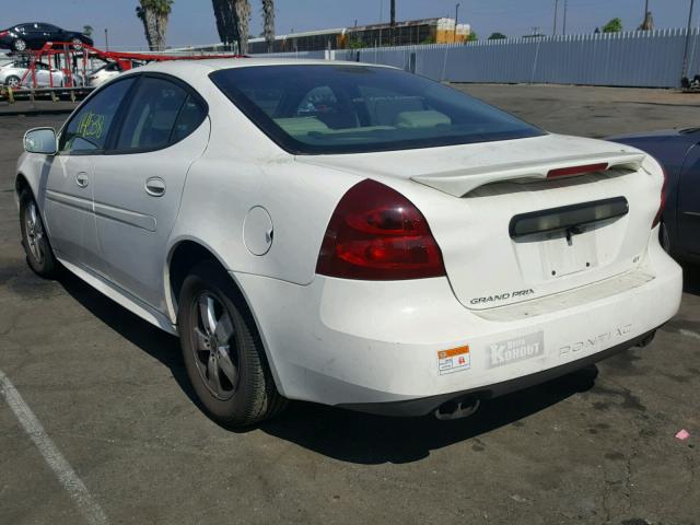 2G2WS522751345123 - 2005 PONTIAC GRAND PRIX WHITE photo 3