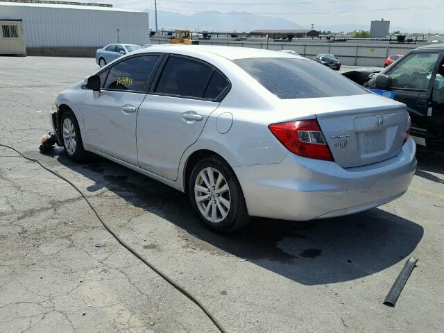 2HGFB2F83CH510101 - 2012 HONDA CIVIC EX Gümüş foto 3