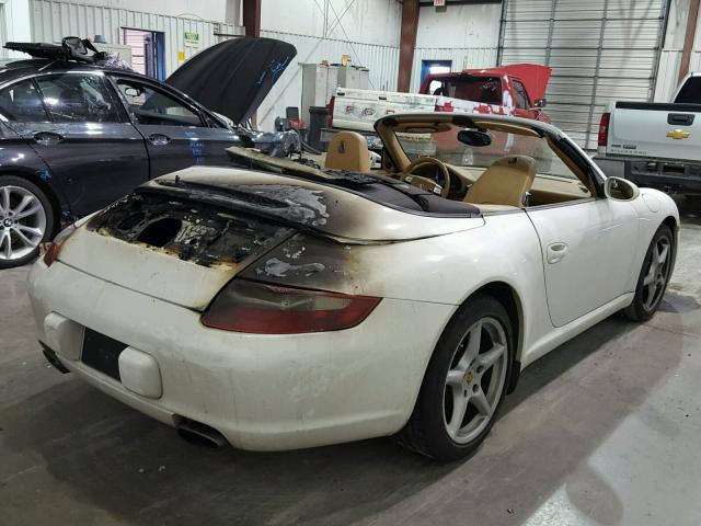 WP0CA29947S765394 - 2007 PORSCHE 911 CARRER WHITE photo 4