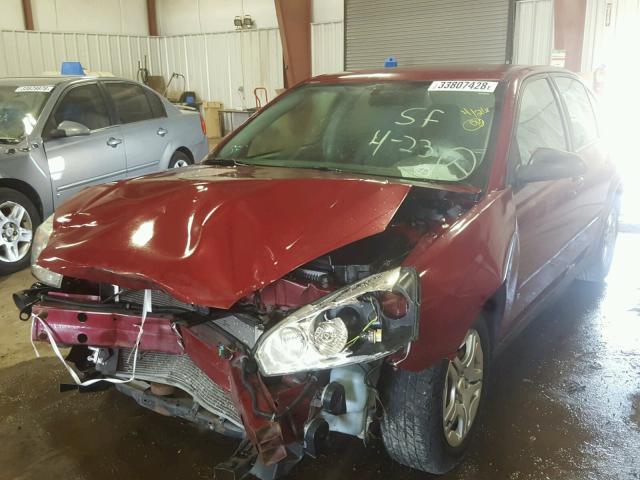 1G1ZS58FX7F179574 - 2007 CHEVROLET MALIBU LS 红色 照片 2