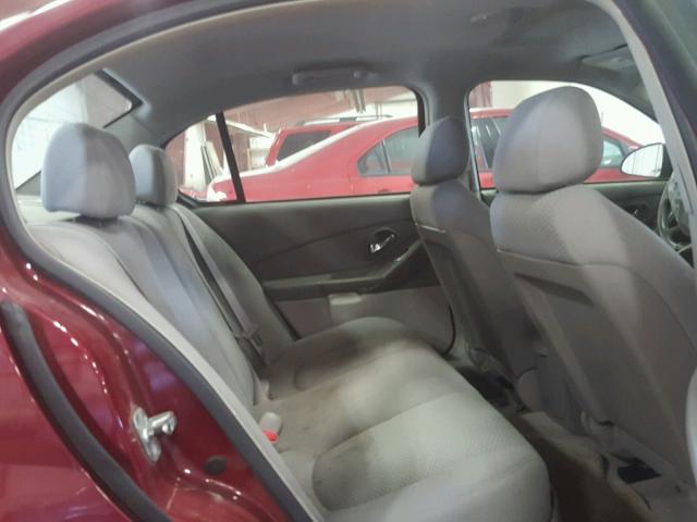 1G1ZS58FX7F179574 - 2007 CHEVROLET MALIBU LS 红色 照片 6