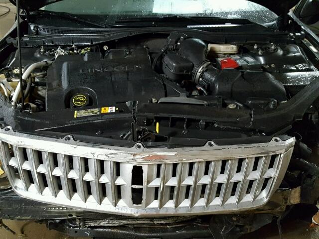 3LNHM28T47R653339 - 2007 LINCOLN MKZ BLACK photo 7