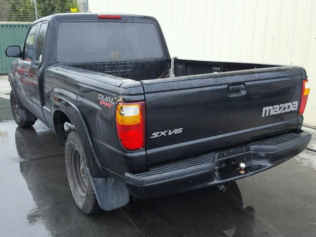 4F4YR16V31TM29173 - 2001 MAZDA B3000 CAB BLACK photo 3