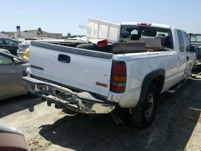 1GDHC29U04E255246 - 2004 GMC SIERRA C25 WHITE photo 4