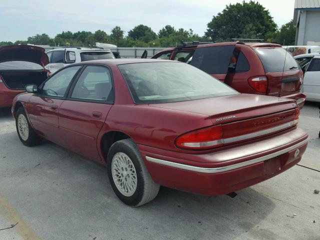 2C3HD56T8TH194545 - 1996 CHRYSLER CONCORDE L RED photo 3