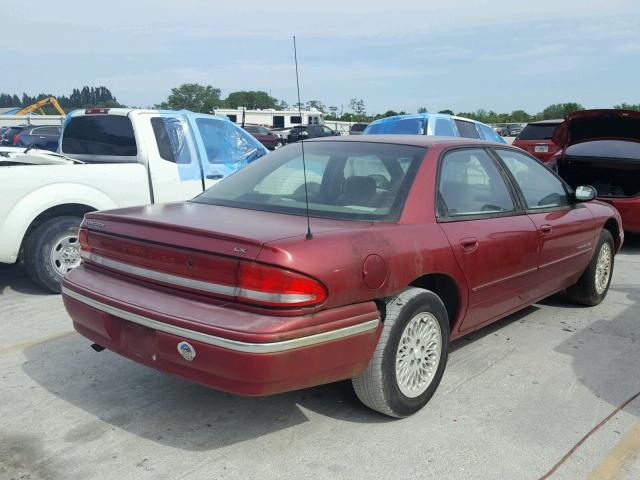 2C3HD56T8TH194545 - 1996 CHRYSLER CONCORDE L RED photo 4
