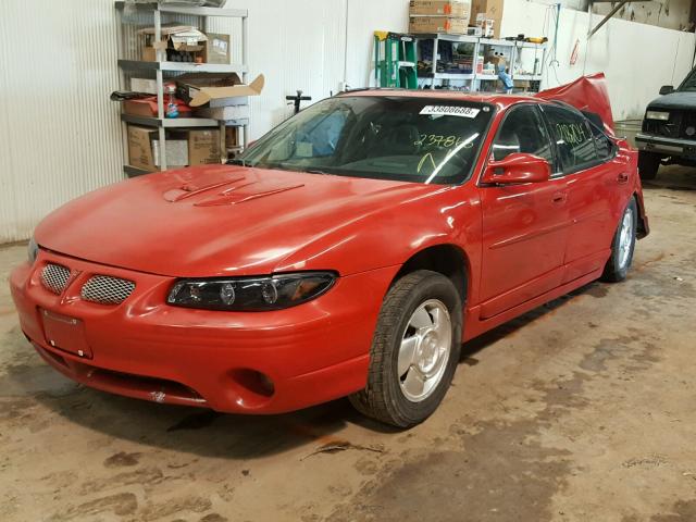 1G2WR52191F237866 - 2001 PONTIAC GRAND PRIX Qırmızı foto 2
