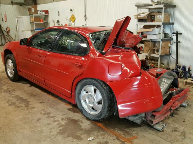 1G2WR52191F237866 - 2001 PONTIAC GRAND PRIX Qırmızı foto 3