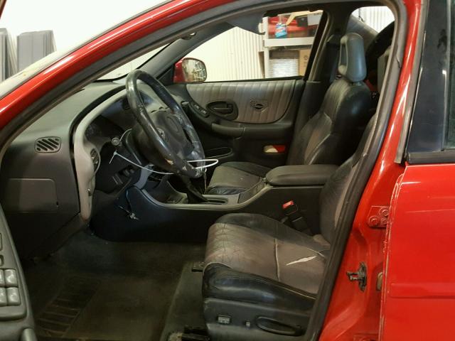 1G2WR52191F237866 - 2001 PONTIAC GRAND PRIX Qırmızı foto 5