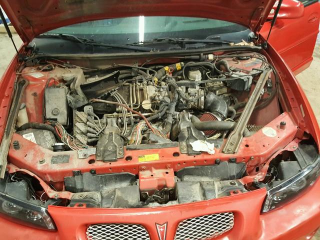 1G2WR52191F237866 - 2001 PONTIAC GRAND PRIX Qırmızı foto 7