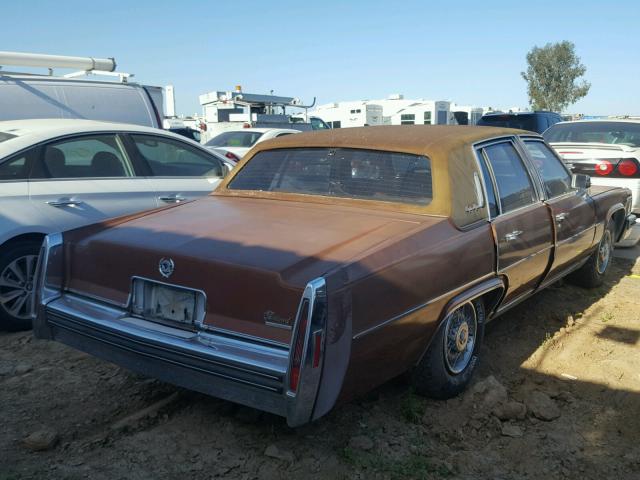 6B69T8Q221049 - 1978 CADILLAC FLEETWOOD BROWN photo 4