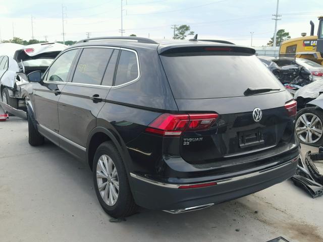3VV3B7AX2JM042133 - 2018 VOLKSWAGEN TIGUAN SE Schwarz Foto 3