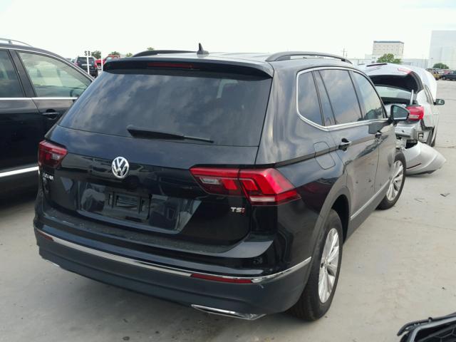 3VV3B7AX2JM042133 - 2018 VOLKSWAGEN TIGUAN SE Schwarz Foto 4