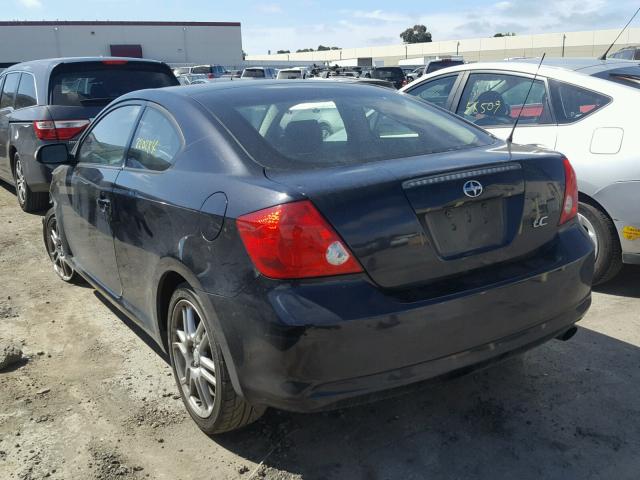 JTKDE177160063847 - 2006 TOYOTA SCION TC 黑色 照片 3