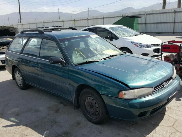 4S3BK4352T6931750 - 1996 SUBARU LEGACY L GREEN photo 1