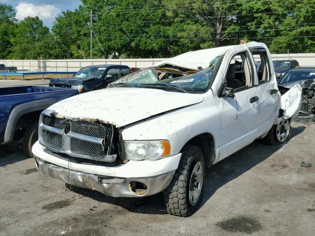 3D7KA28623G706905 - 2003 DODGE RAM 2500 S WHITE photo 2