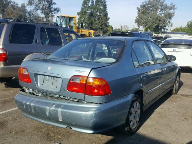 2HGEJ6615YH517180 - 2000 HONDA CIVIC BASE GREEN photo 4