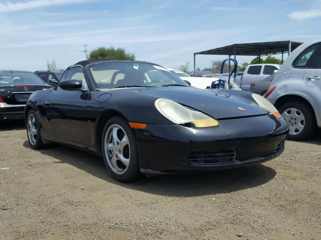 WP0CA2986WU625180 - 1998 PORSCHE BOXSTER BLACK photo 1