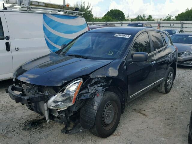 JN8AS5MT6DW549080 - 2013 NISSAN ROGUE BLACK photo 2