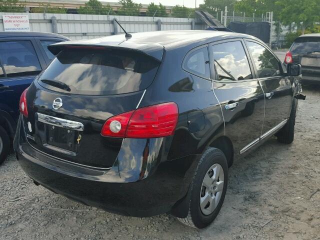 JN8AS5MT6DW549080 - 2013 NISSAN ROGUE BLACK photo 4