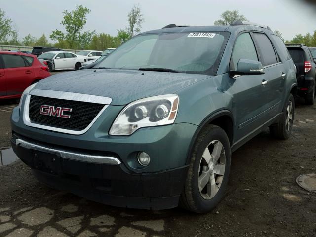 1GKLRMED7AJ138334 - 2010 GMC ACADIA SLT ლურჯი ფოტო 2