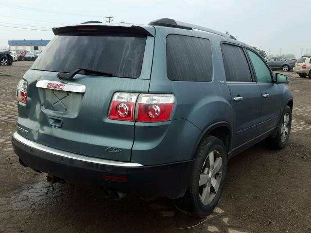 1GKLRMED7AJ138334 - 2010 GMC ACADIA SLT ლურჯი ფოტო 4