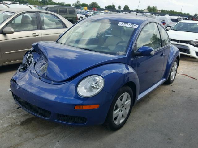 3VWPW31C37M500133 - 2007 VOLKSWAGEN NEW BEETLE 蓝色 照片 2