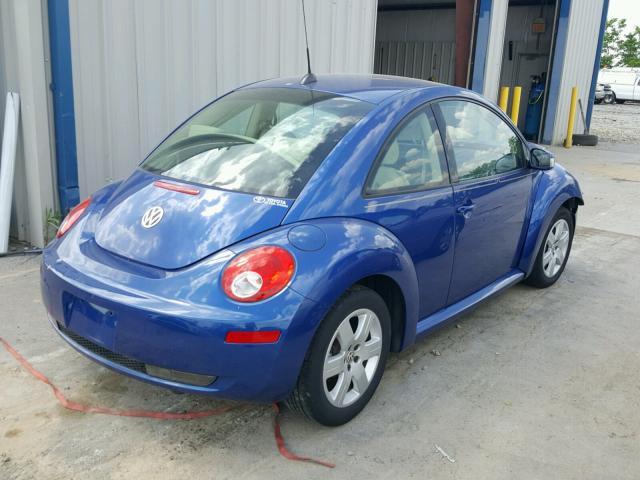 3VWPW31C37M500133 - 2007 VOLKSWAGEN NEW BEETLE 蓝色 照片 4