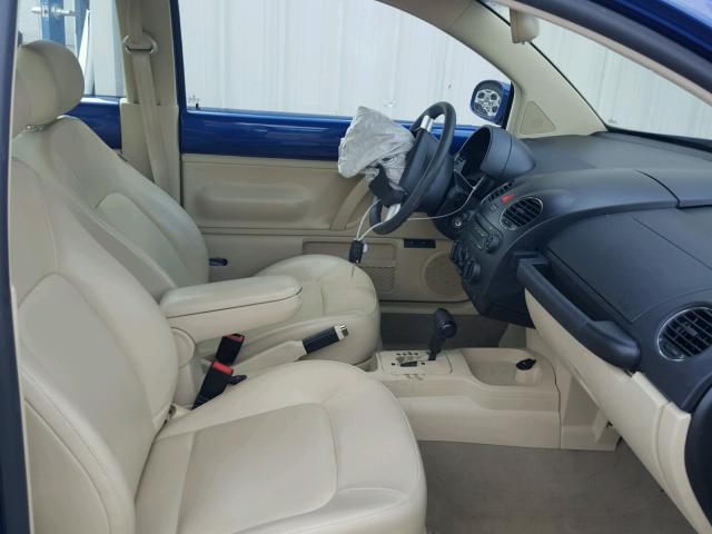 3VWPW31C37M500133 - 2007 VOLKSWAGEN NEW BEETLE 蓝色 照片 6