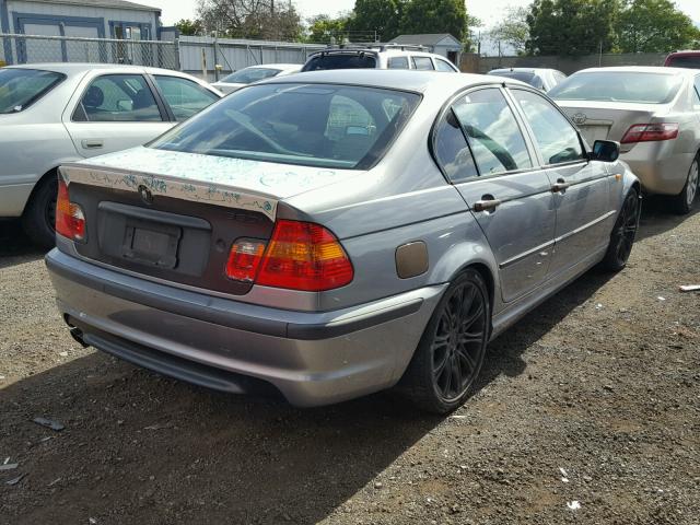 WBAEV53484KM36542 - 2004 BMW 330 I GRAY photo 4