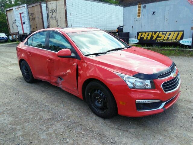 1G1PE5SB9G7118912 - 2016 CHEVROLET CRUZE LIMI RED photo 1